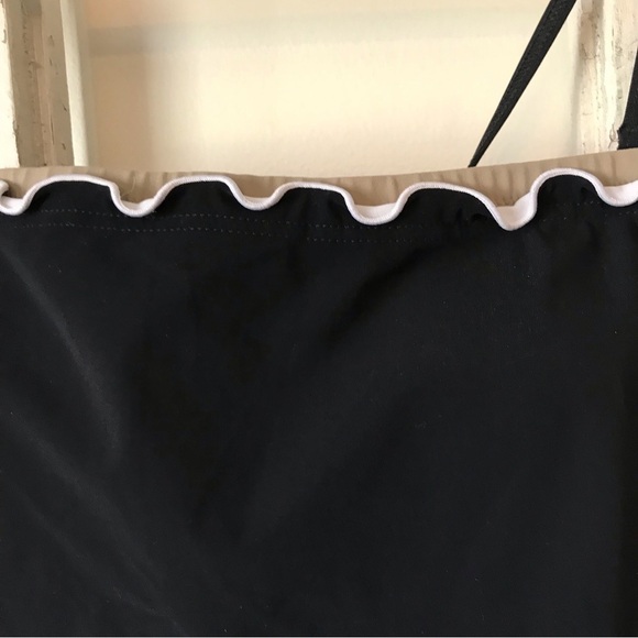 PROFILE tankini top. Black. - Picture 5 of 7